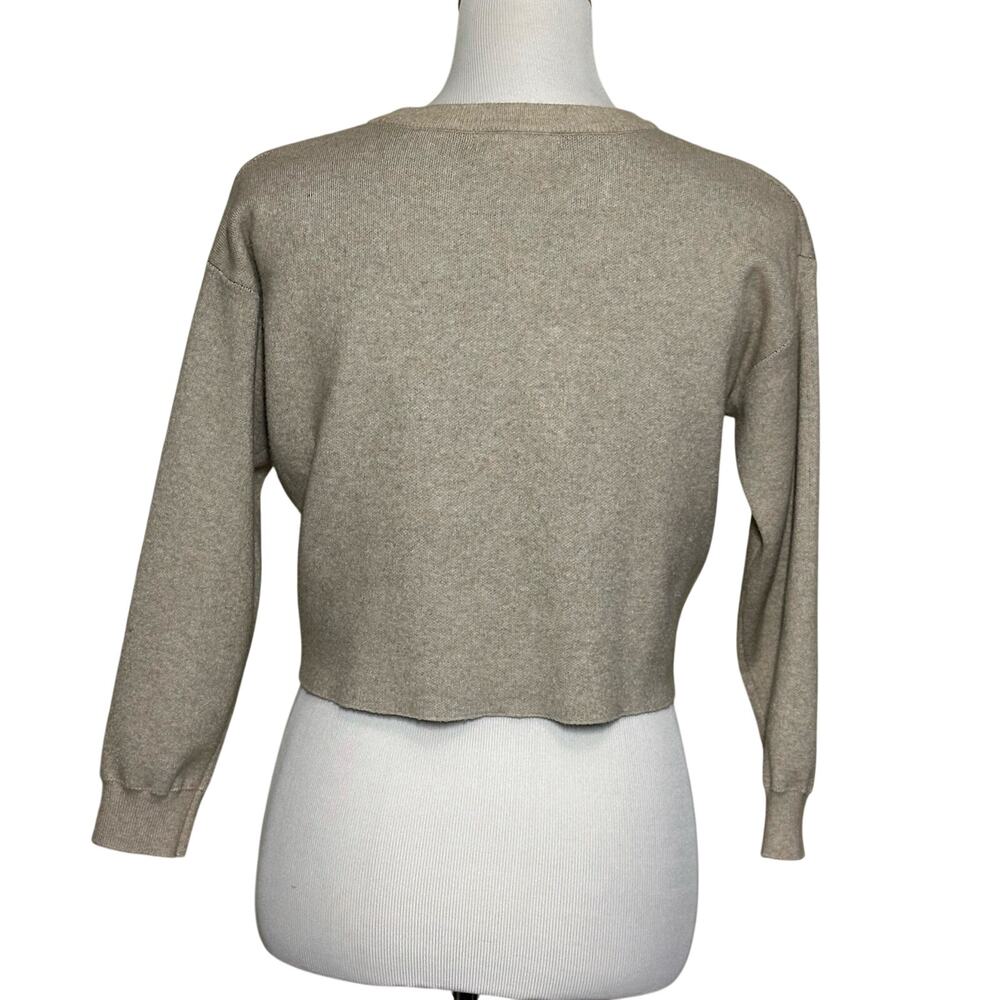 VIGOSS BOSTON EAST COAST CROP SWEATER SZ S - Picture 2 of 8
